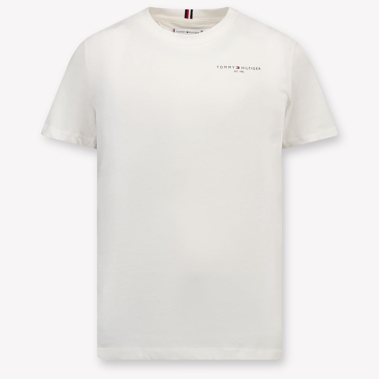Tommy Hilfiger Kinder Unisex T-Shirt In Off White