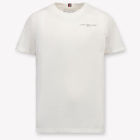 Tommy Hilfiger Kinder Unisex T-Shirt In Off White