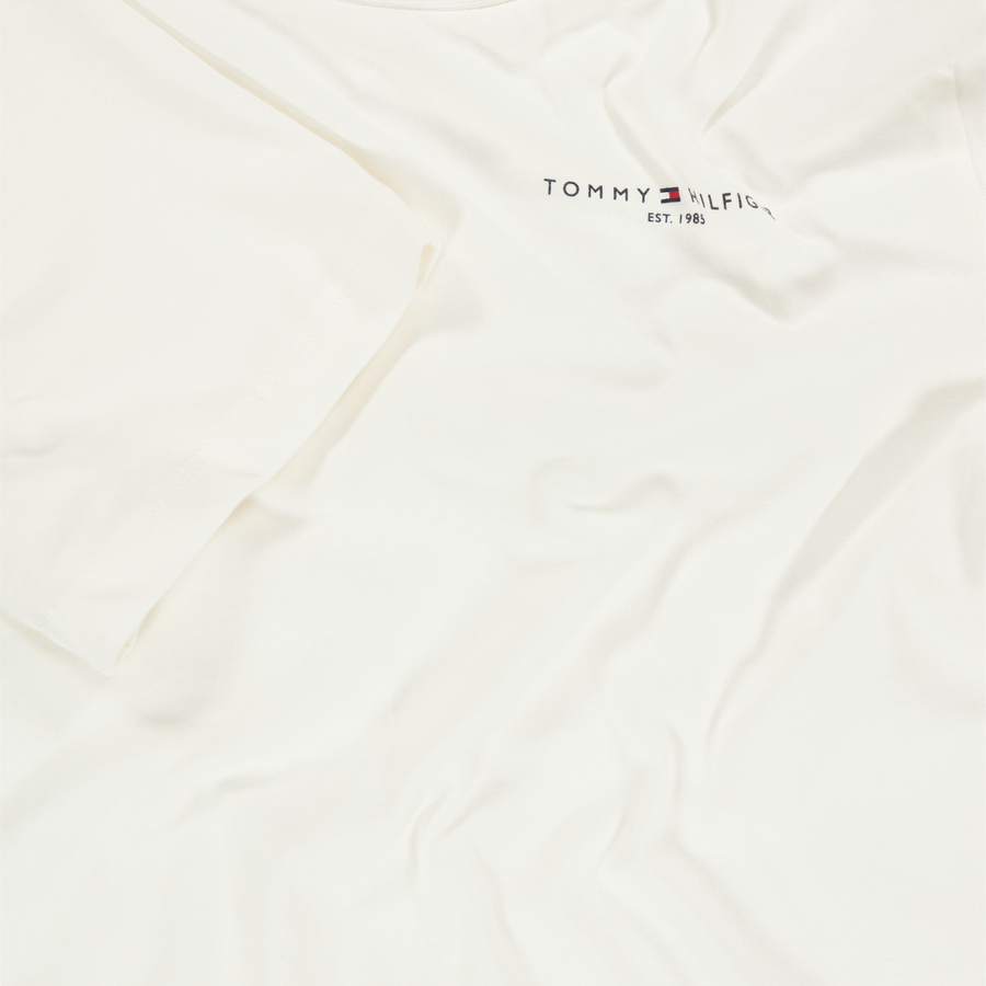 Tommy Hilfiger Kinder Unisex T-Shirt In Off White