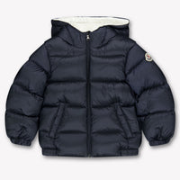 Moncler New Macaire Baby Jongens Winterjas In Navy