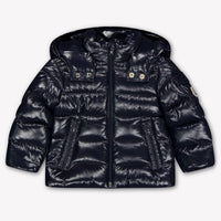 Moncler Maya Baby Jongens Winterjas In Navy