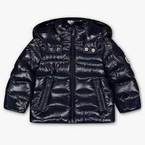 Moncler Maya Baby Jongens Winterjas In Navy