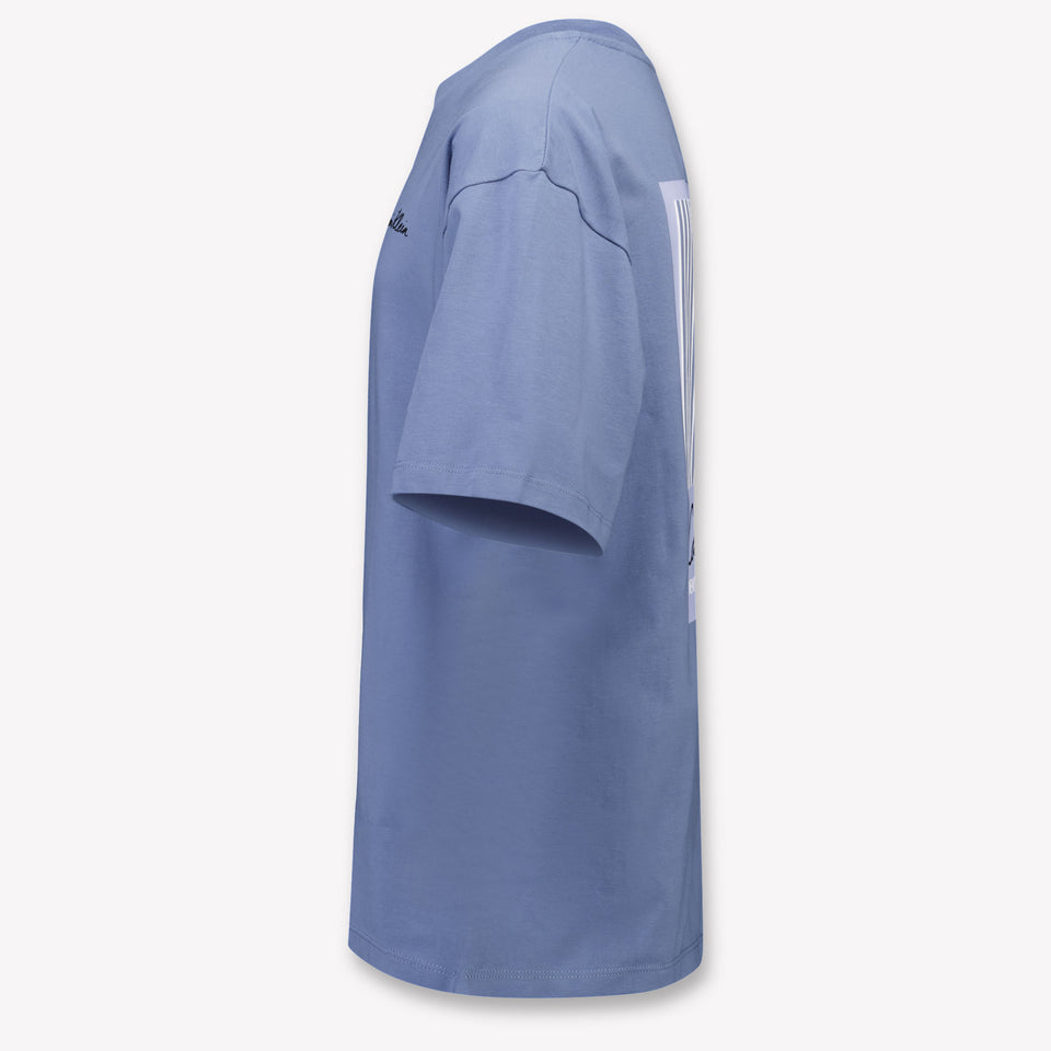 Calvin Klein Kinder Jongens T-Shirt In Licht Blauw