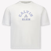 Calvin Klein Kinder Jongens T-Shirt In Wit