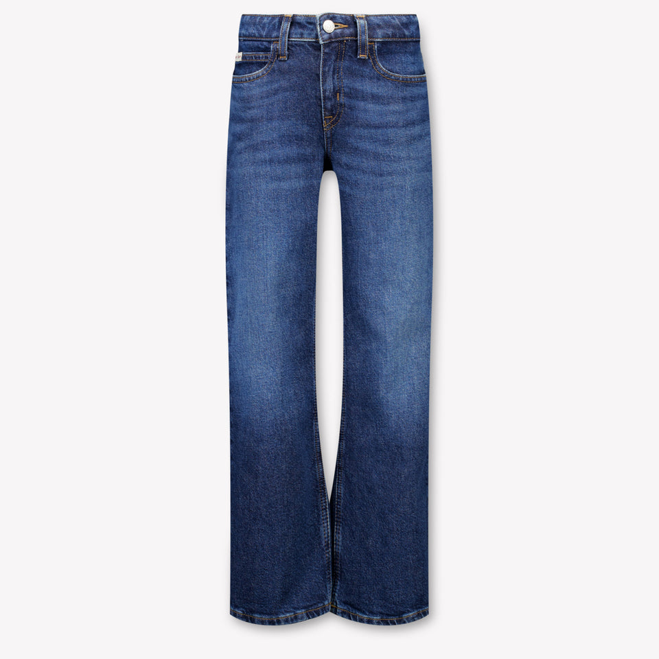 Calvin Klein Kinder Meisjes Jeans In Blauw
