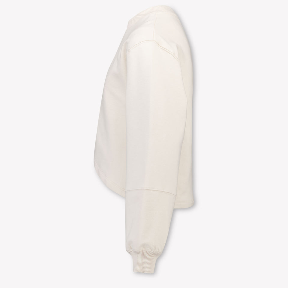 Calvin Klein Kinder Meisjes Trui In Off White