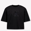 Calvin Klein Kinder Meisjes T-Shirt In Zwart