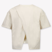 Calvin Klein Kinder Meisjes T-Shirt In Off White