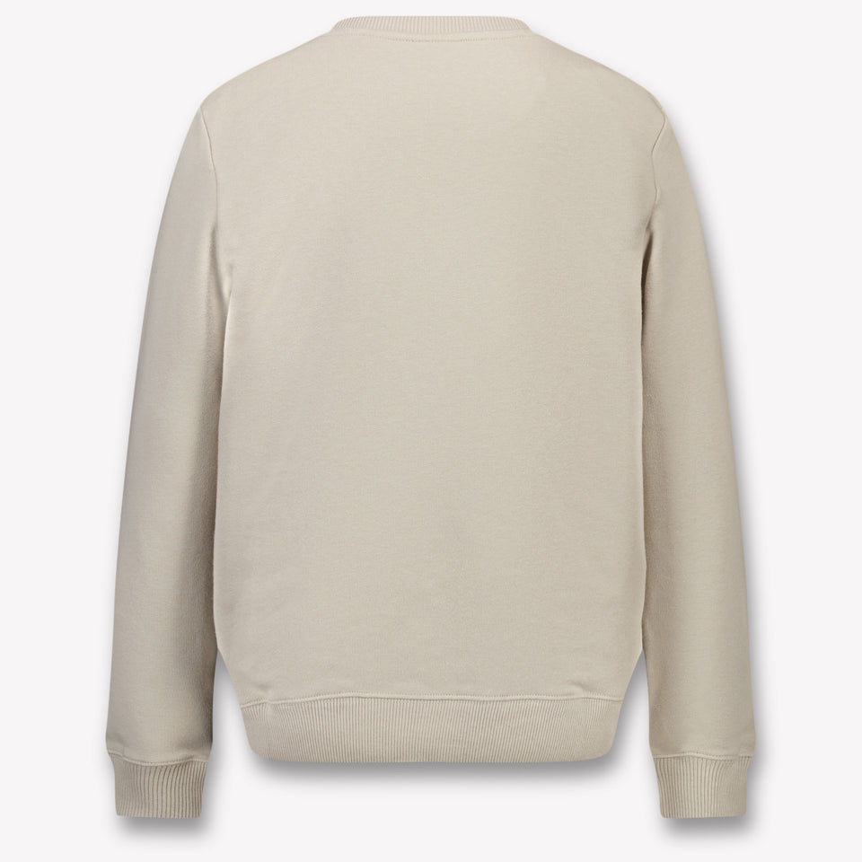 Calvin Klein Kinder Unisex Trui In Licht Beige