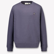 Calvin Klein Kinder Unisex Trui In Donker Grijs