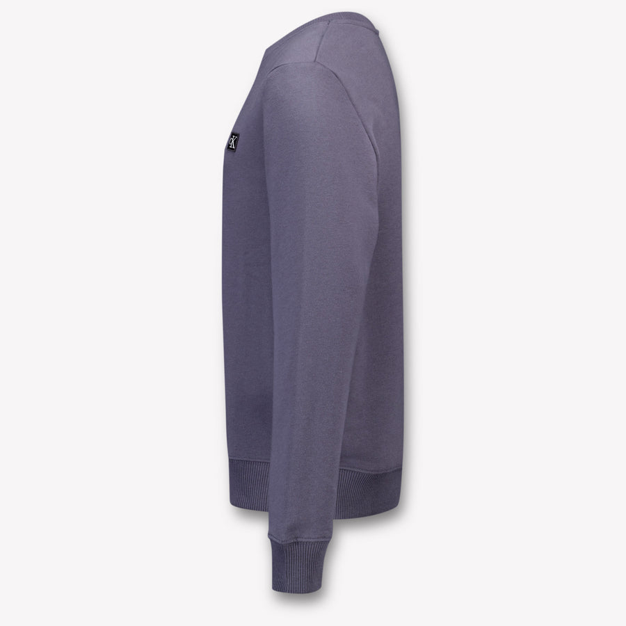 Calvin Klein Kinder Unisex Trui In Donker Grijs