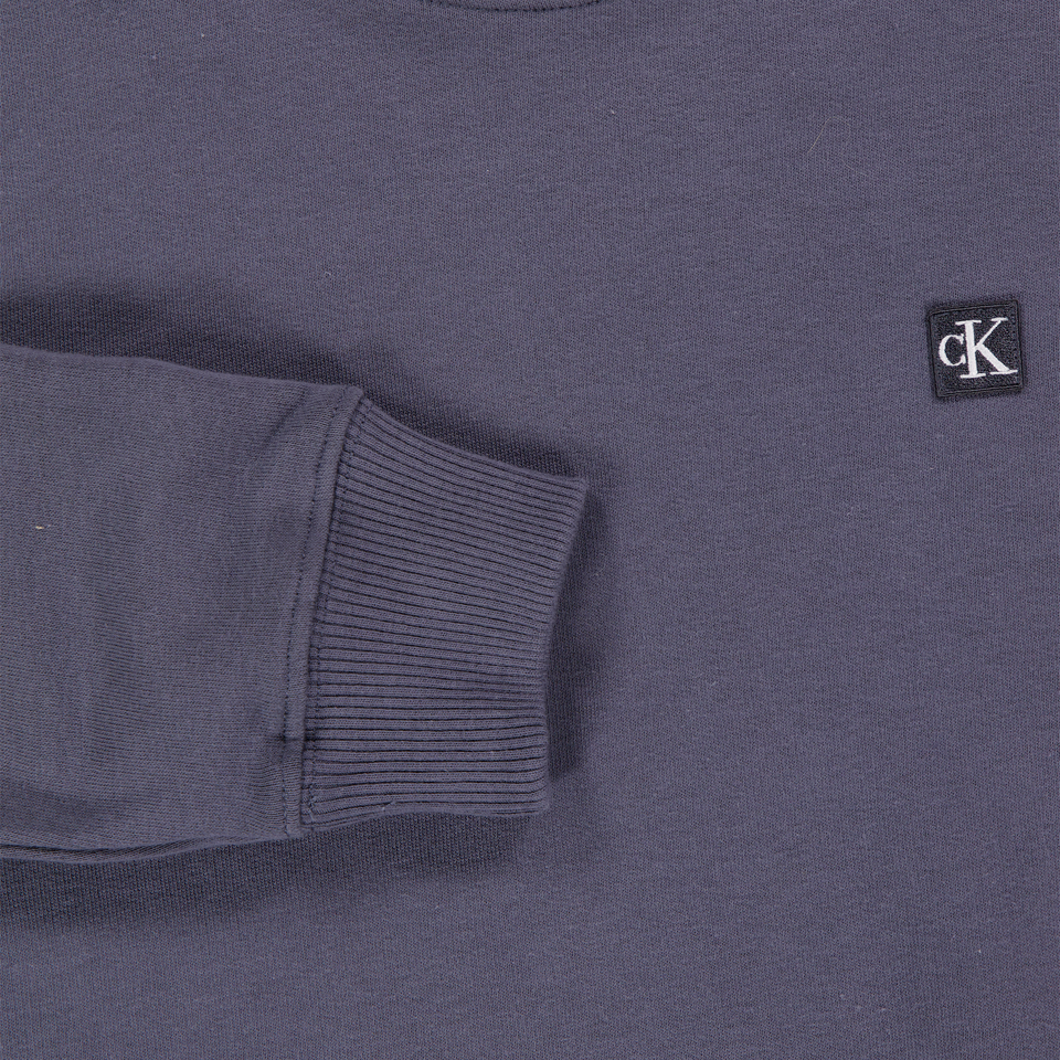 Calvin Klein Kinder Unisex Trui In Donker Grijs