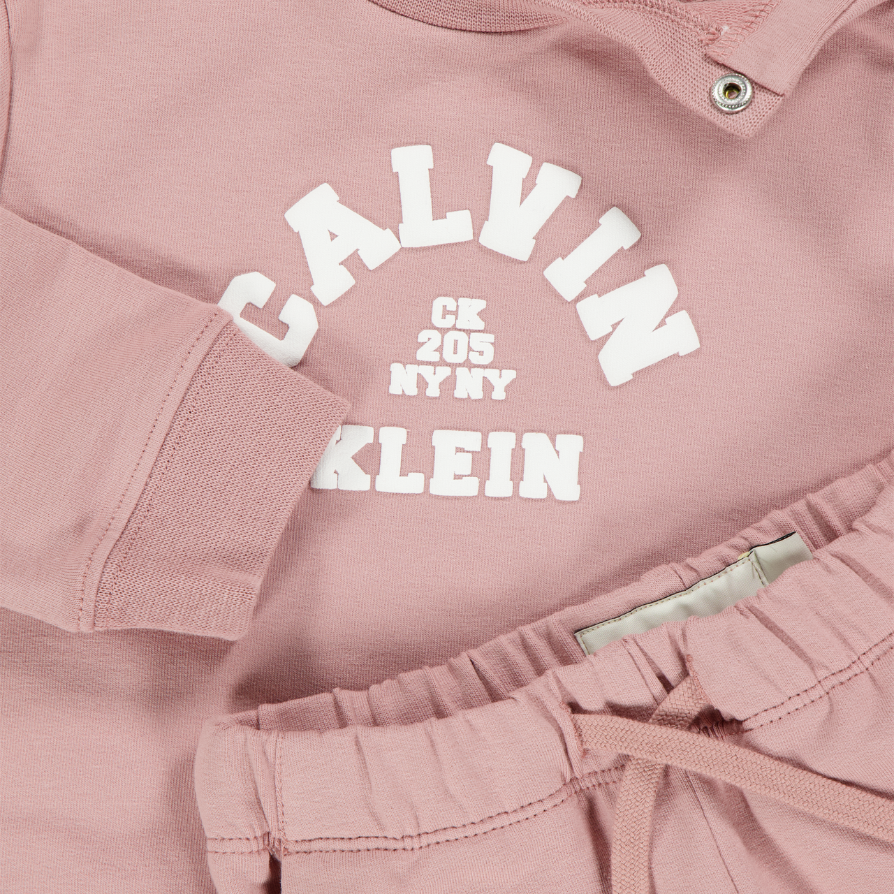 Calvin Klein Baby Meisjes Joggingpak In Roze
