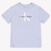 Calvin Klein Baby Unisex T-Shirt In Licht Blauw