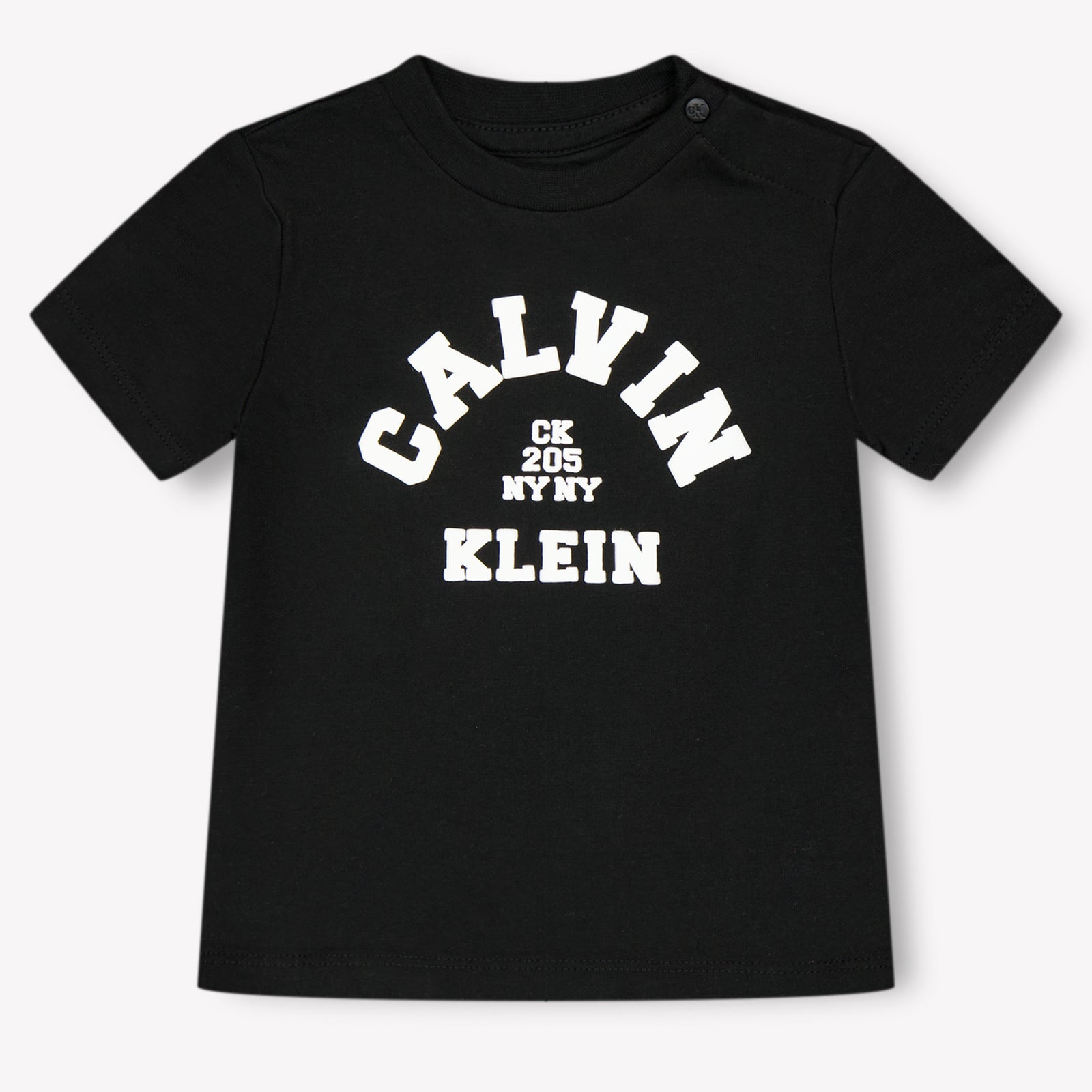 Calvin Klein Baby Unisex T-Shirt In Zwart