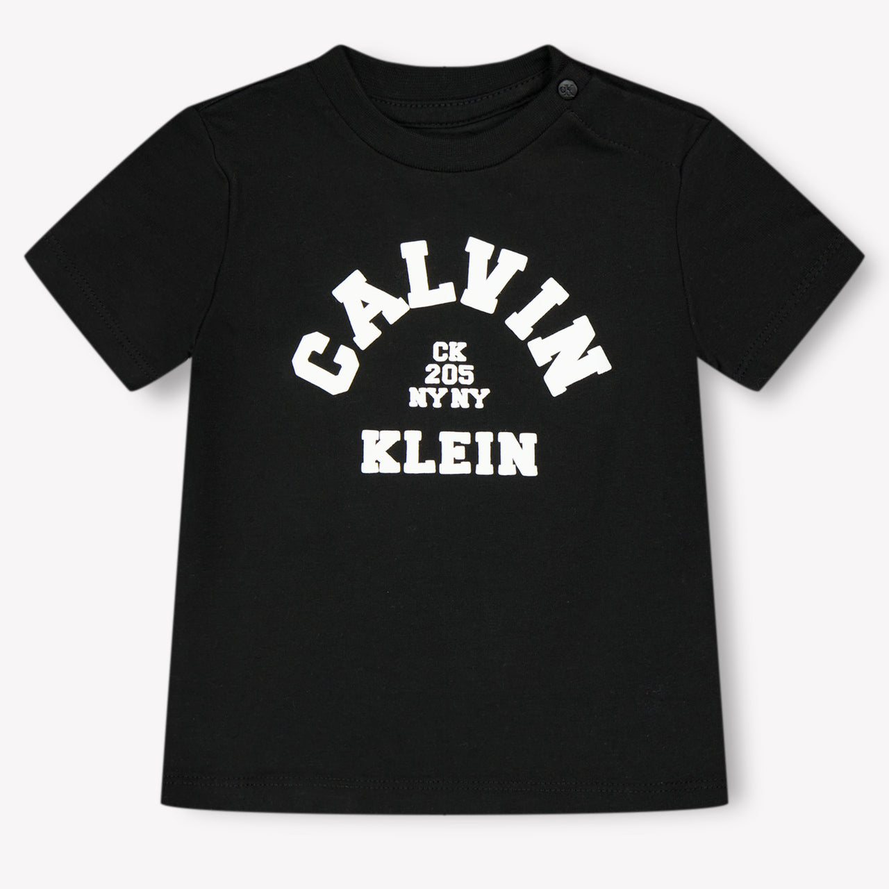 Calvin Klein Baby Unisex T-Shirt In Zwart