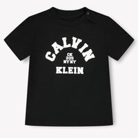 Calvin Klein Baby Unisex T-Shirt In Zwart