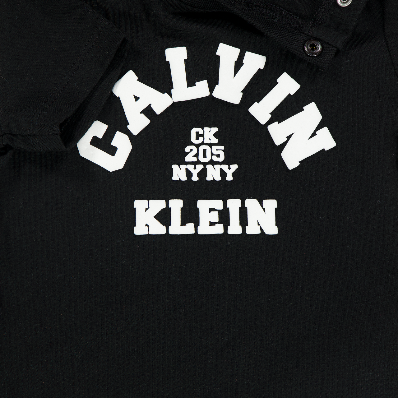 Calvin Klein Baby Unisex T-Shirt In Zwart