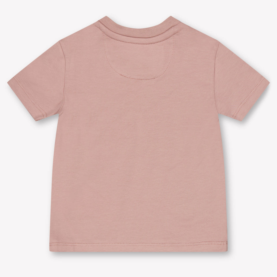 Calvin Klein Baby Unisex T-Shirt In Roze