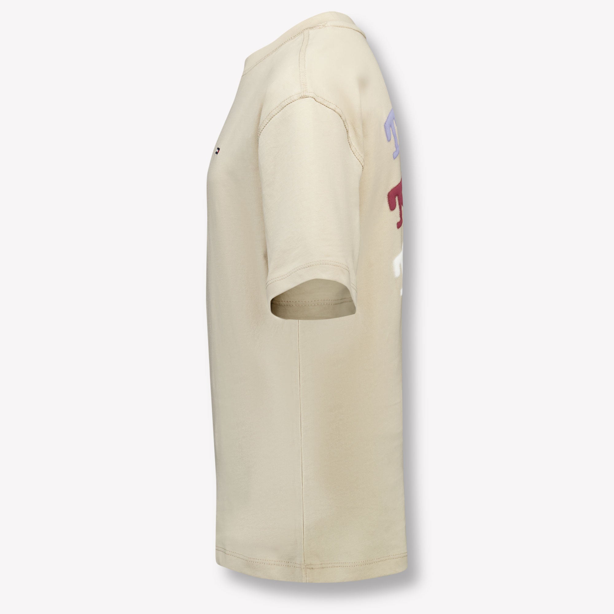 Tommy Hilfiger Kinder Jongens T-Shirt In Beige