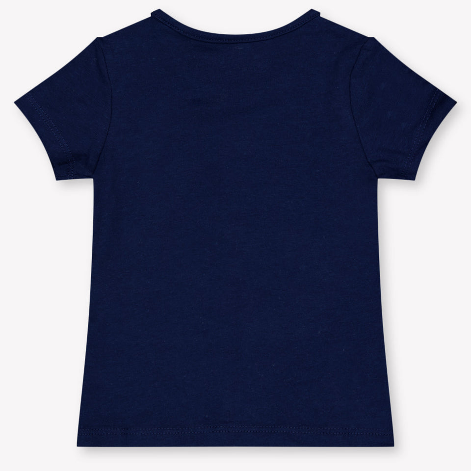 Guess Baby Meisjes T-Shirt In Navy