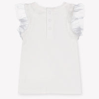 Guess Baby Meisjes T-Shirt In Wit