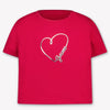Guess Kinder Meisjes T-Shirt In Rood