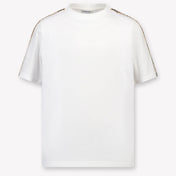 Burberry Cedar Kinder Unisex T-Shirt In Wit