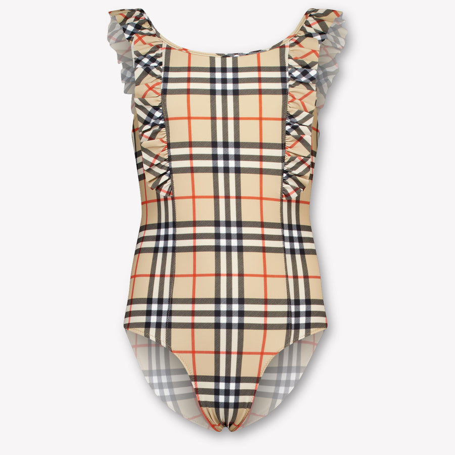 Burberry Tilly Kinder Meisjes Zwemkleding In Beige