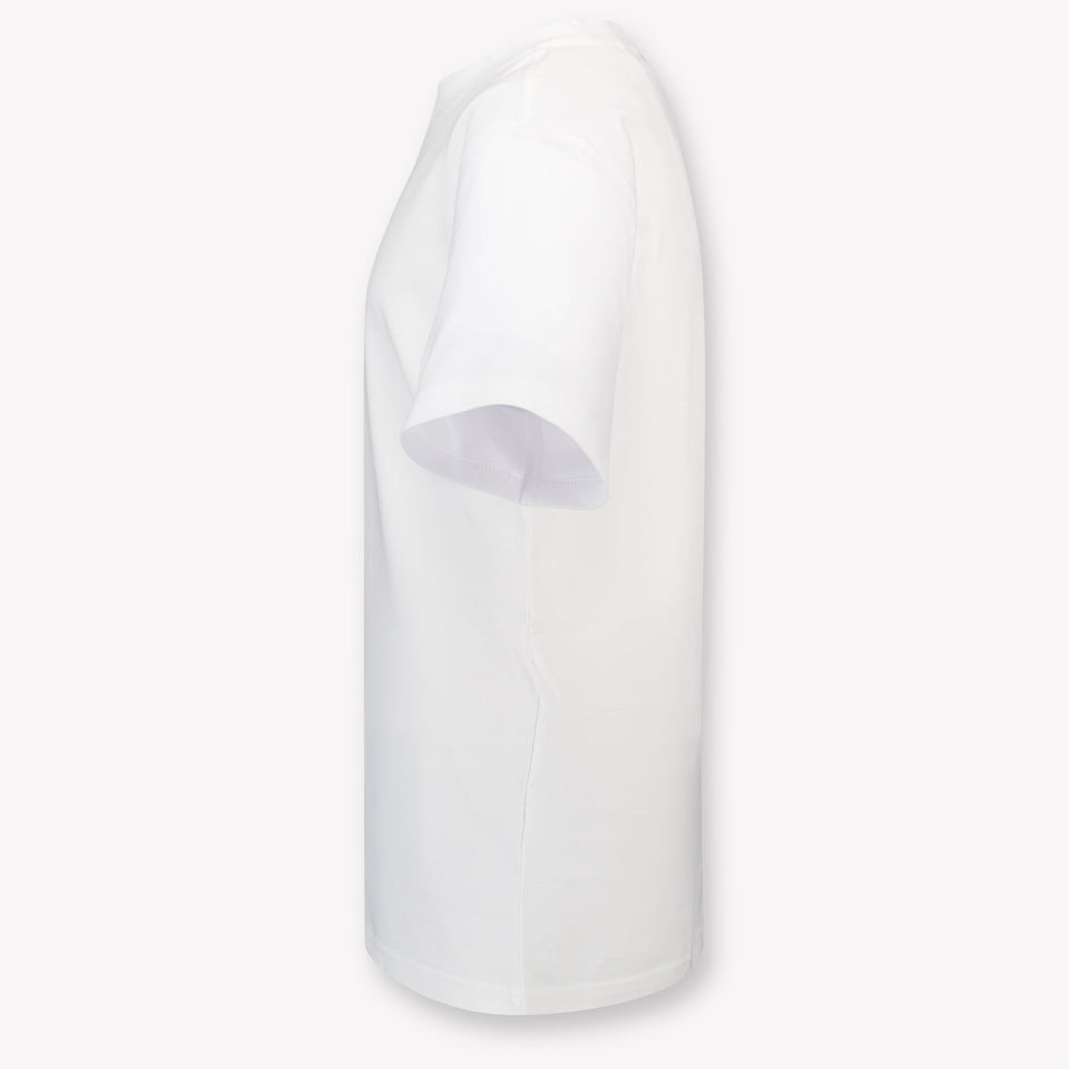 Burberry Cedar Teddy Kinder Unisex T-Shirt In Wit