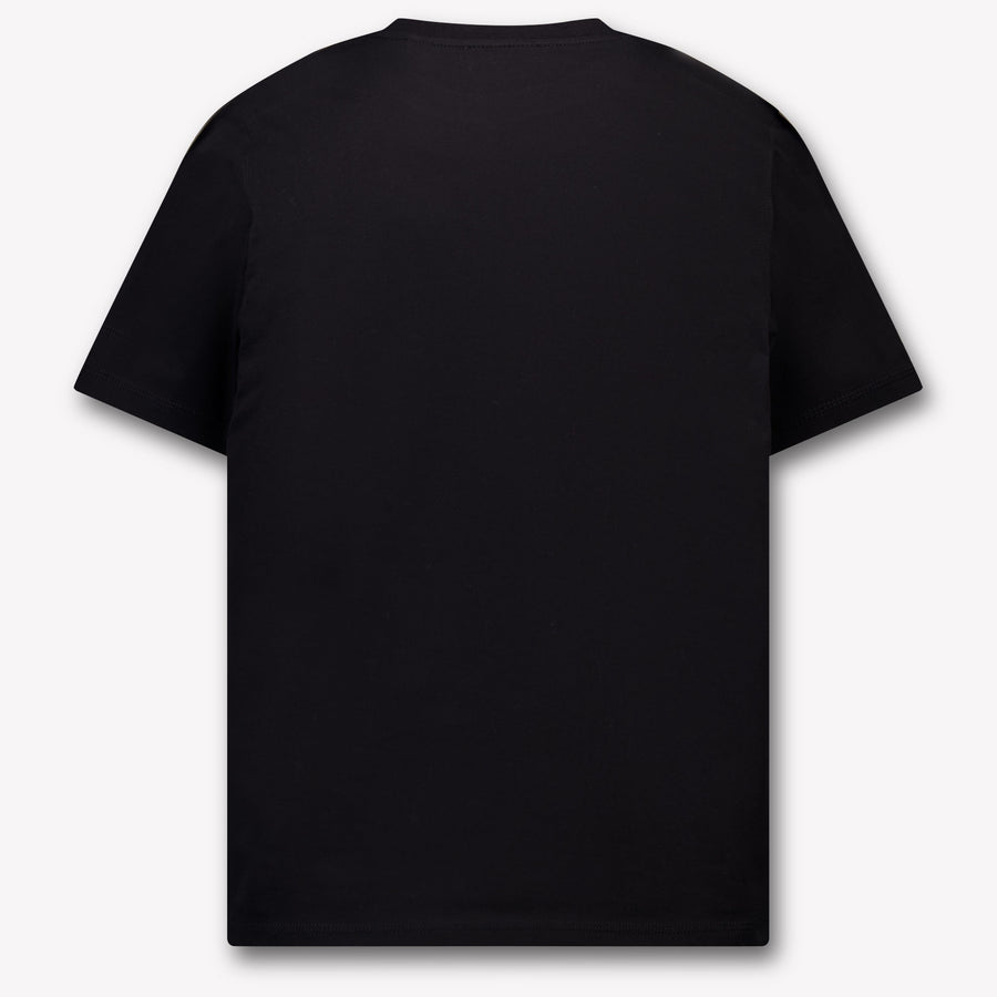 Burberry CEDAR Kinder Unisex T-Shirt In Zwart
