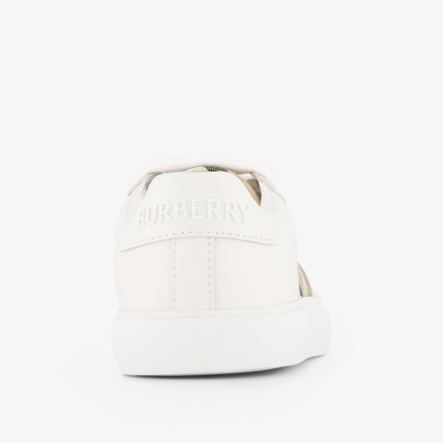 Burberry Noah Unisex Sneakers In Wit