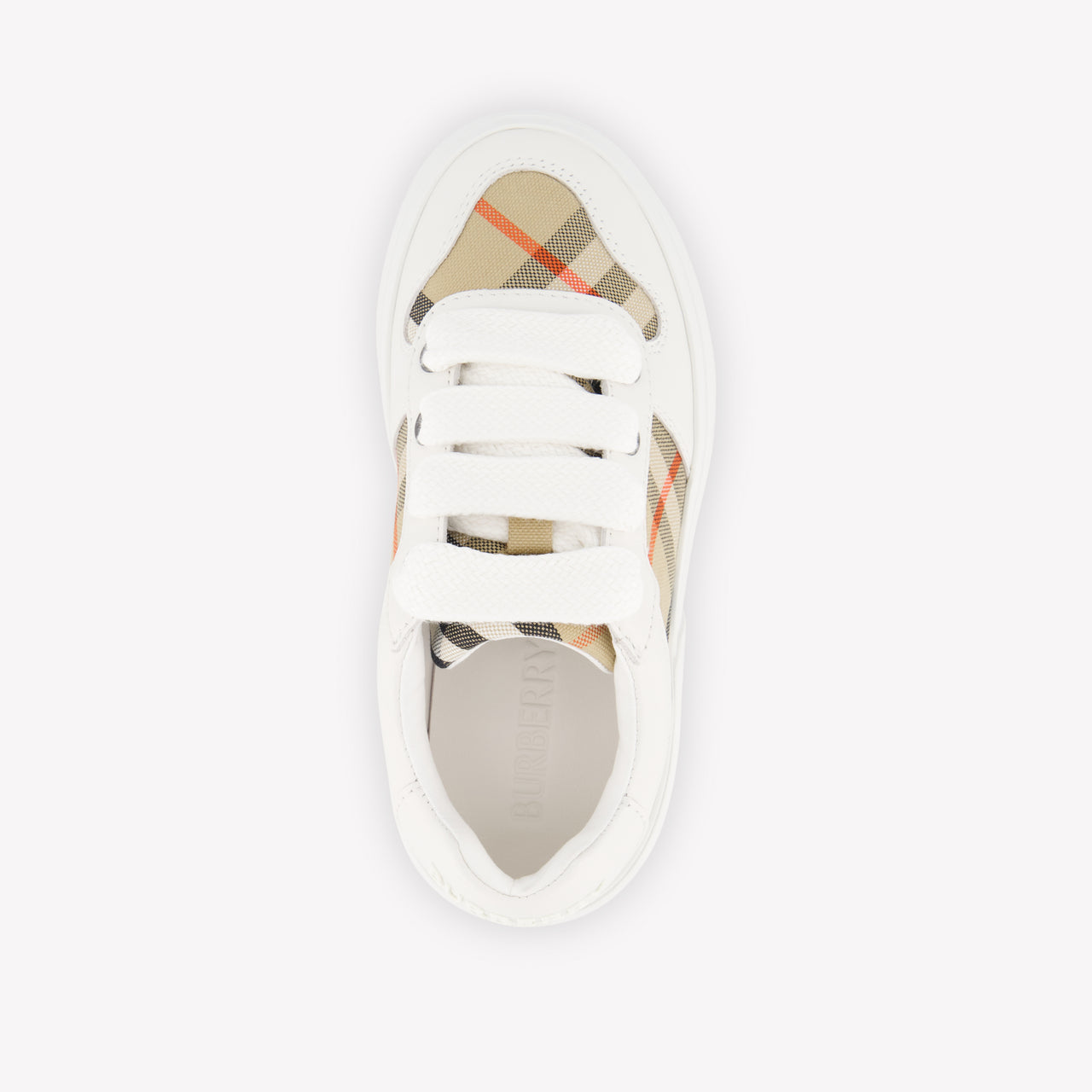 Burberry Noah Unisex Sneakers In Wit