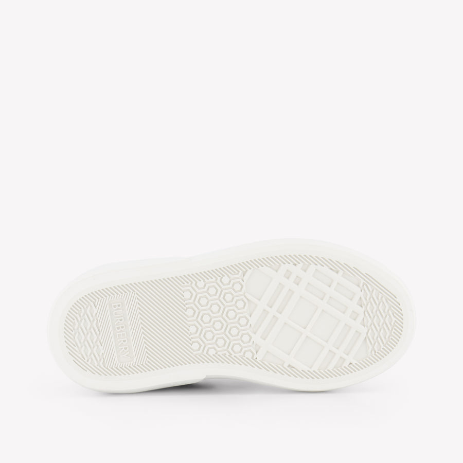 Burberry Noah Unisex Sneakers In Wit