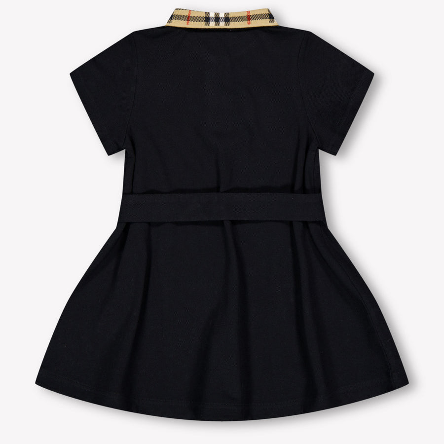 Burberry Astrid Baby Meisjes Jurk In Zwart