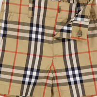 Burberry Oscar Baby Jongens Shorts In Beige