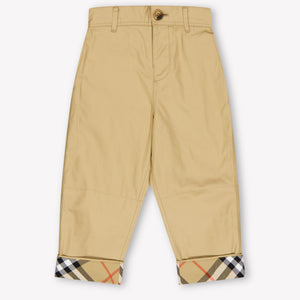Burberry Sheldon Baby Jongens Broek In Zand