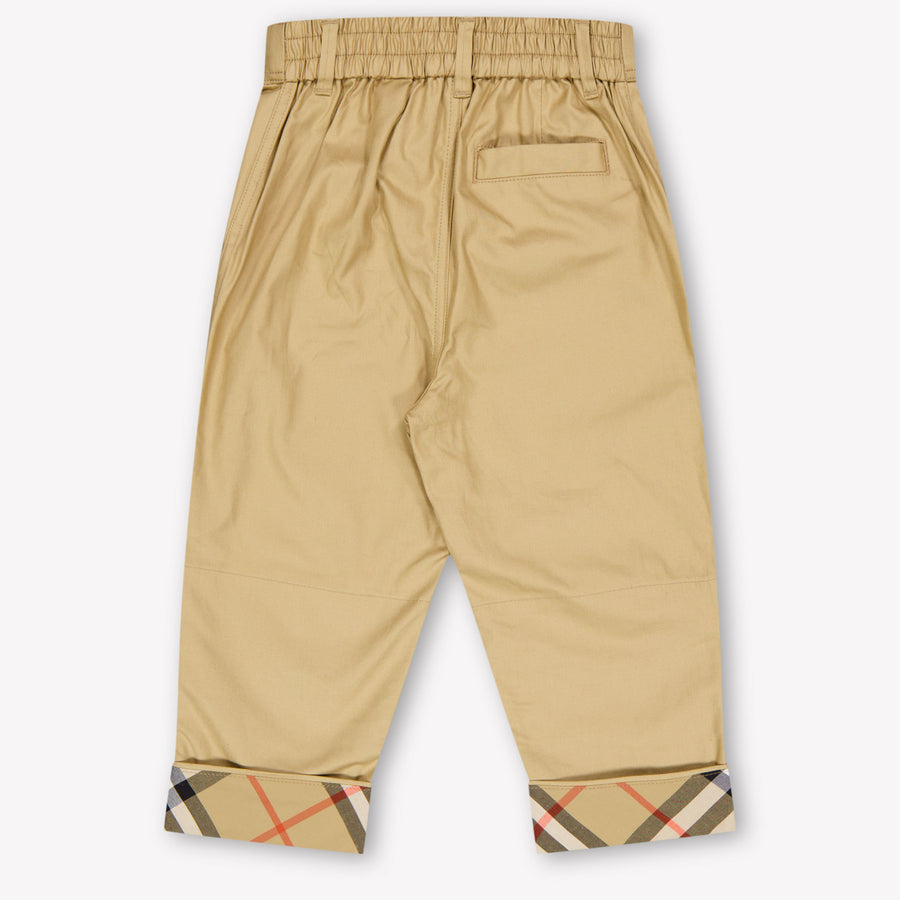 Burberry Sheldon Baby Jongens Broek In Zand