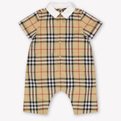 Burberry Andreas Baby Jongens Boxpakje In Beige