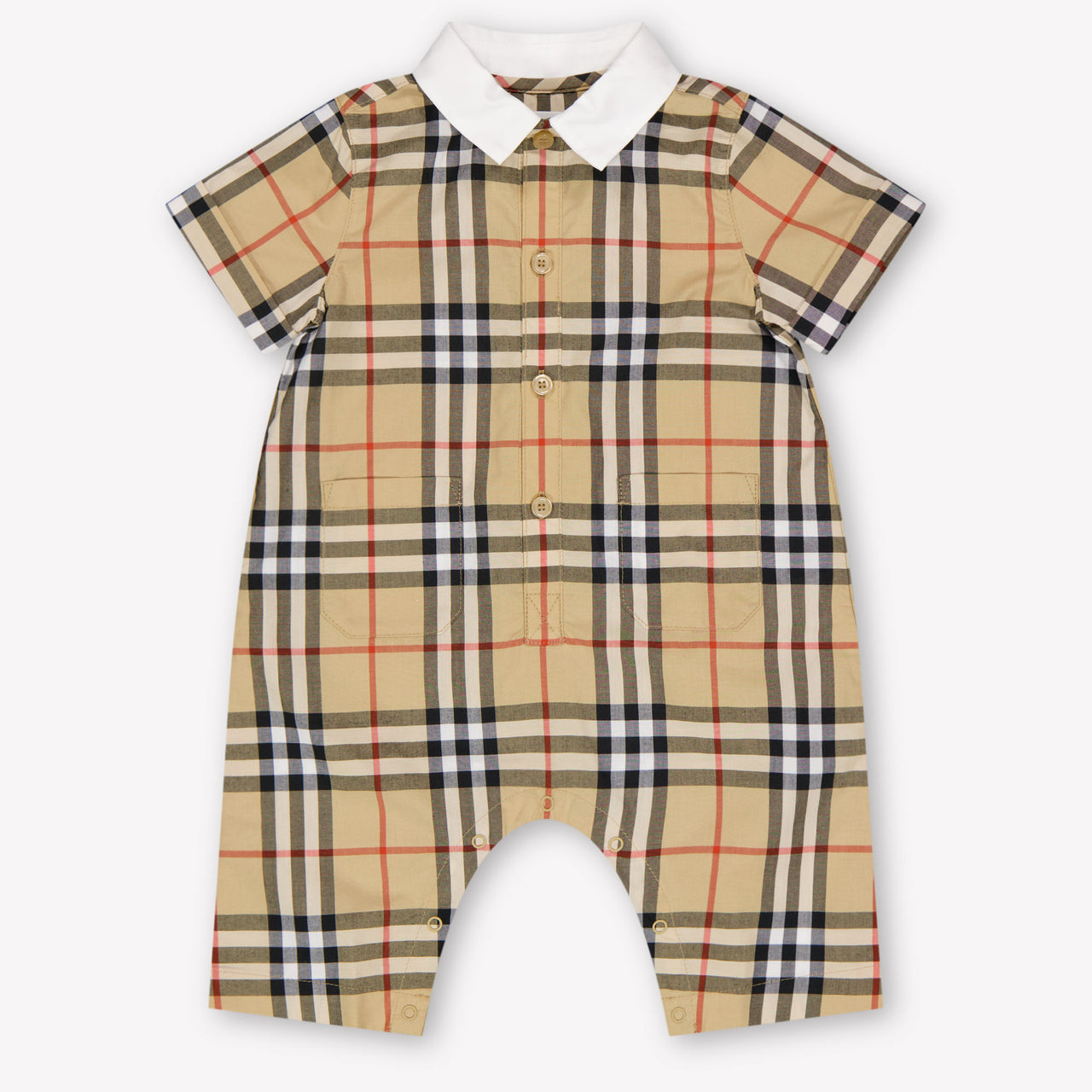 Burberry Andreas Baby Jongens Boxpakje In Beige