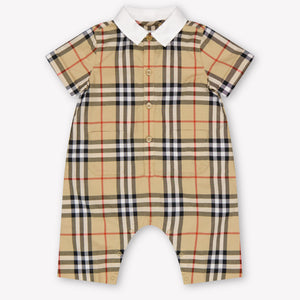 Burberry Andreas Baby Jongens Boxpakje In Beige
