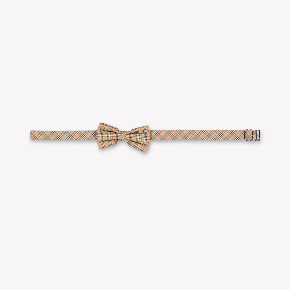 Burberry Bowtie Baby Jongens Accessoire In Beige