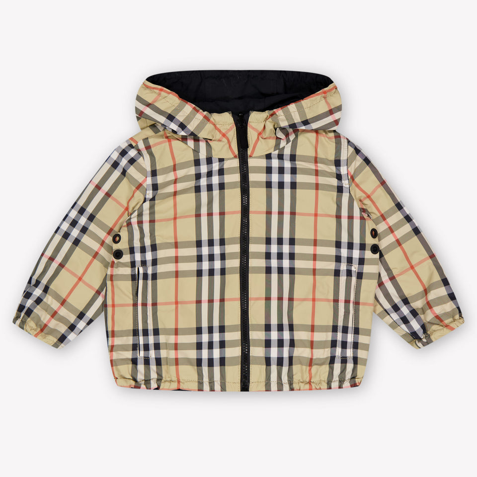Burberry Baby Unisex Tussenjas In Beige