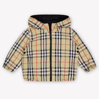 Burberry Reece Baby Unisex Tussenjas In Beige