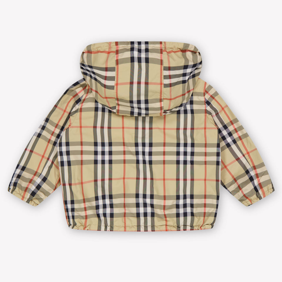 Burberry Baby Unisex Tussenjas In Beige