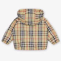 Burberry Reece Baby Unisex Tussenjas In Beige