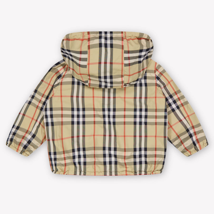 Burberry Reece Baby Unisex Tussenjas In Beige