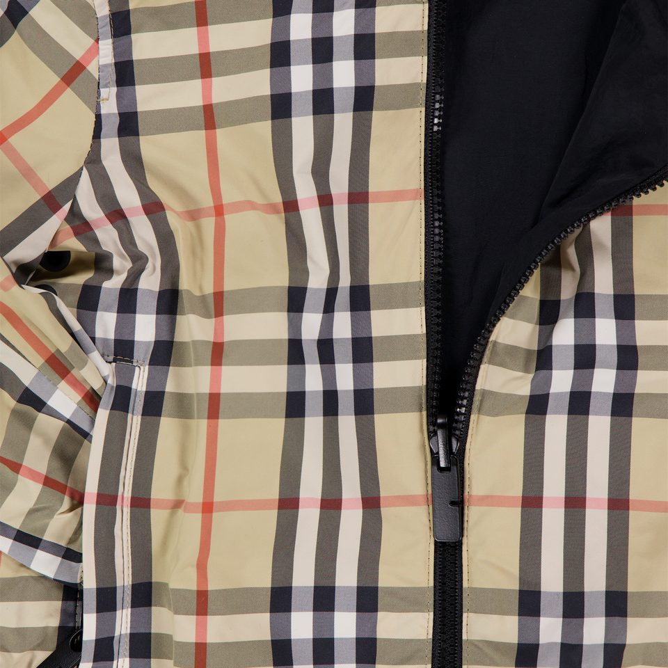 Burberry Baby Unisex Tussenjas In Beige