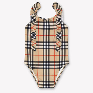 Burberry Tilly Baby Meisjes Zwemkleding In Beige