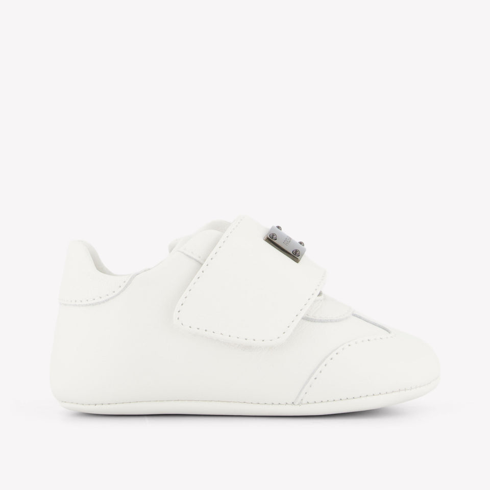 Dolce & Gabbana Baby Jongens Schoenen In Wit